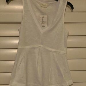 Anthropologie Deletta Peplum top